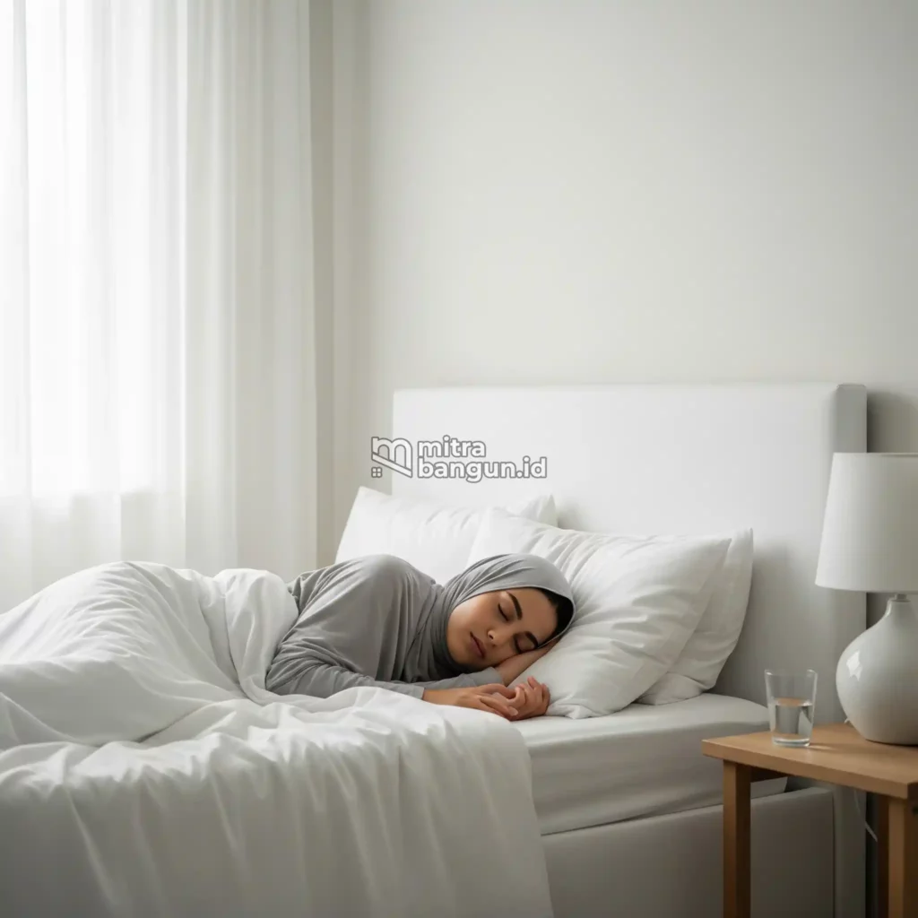 warna cat untuk kamar tidur putih