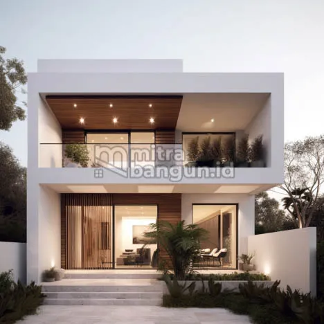 desain rumah minimalis 2 lantai