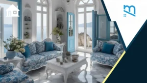 rumah gaya santorini