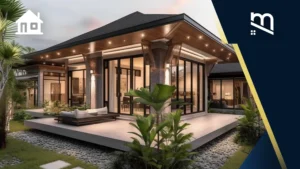 gambar rumah mewah satu lantai