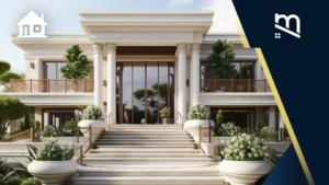 rumah klasik modern 2 lantai