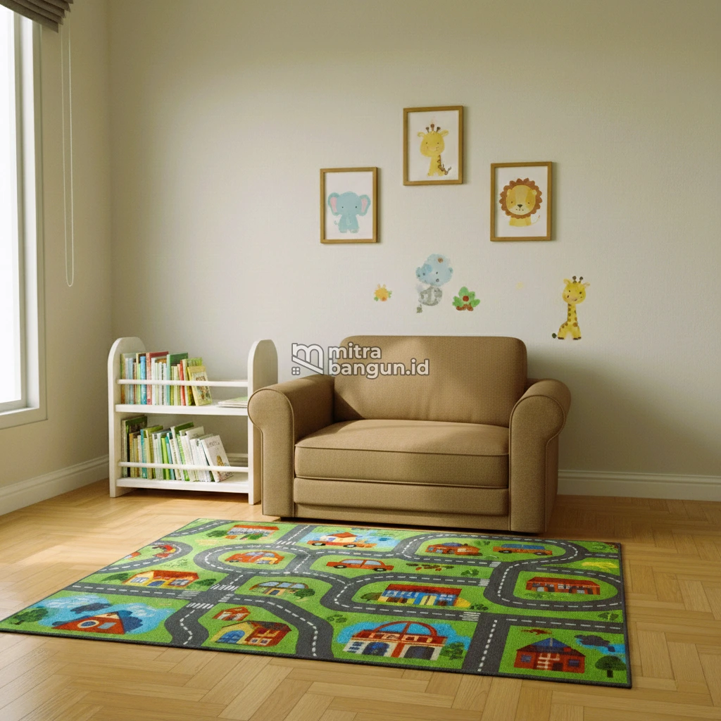 coba sofa 1 dudukan minimalis ramah anak