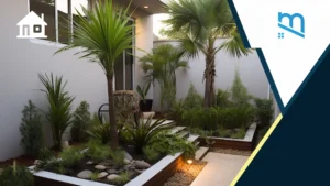 menata taman depan rumah sederhana
