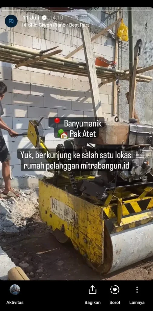 pengalaman bangun rumah di Semarang area Banyumanik