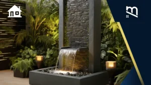 air terjun dalam rumah
