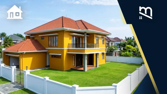 cat rumah warna kuning