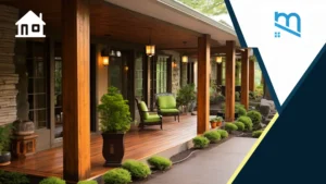 model tiang teras rumah