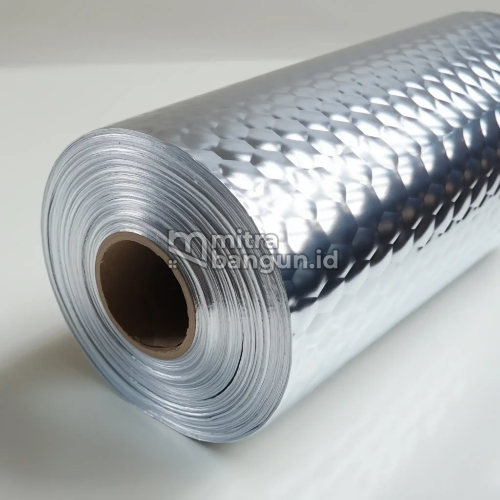 aluminium foil atap jenis Bubble Laminated