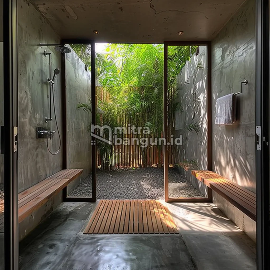 kamar mandi semi outdoor