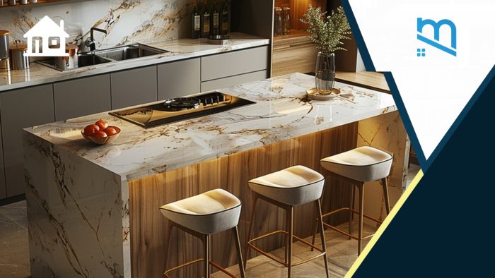 meja bar dapur keramik