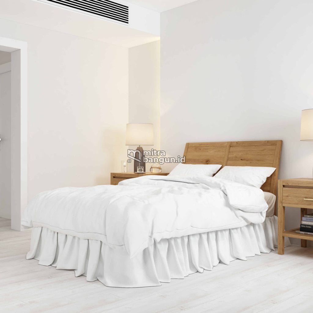 Interior Kamar Tidur Putih