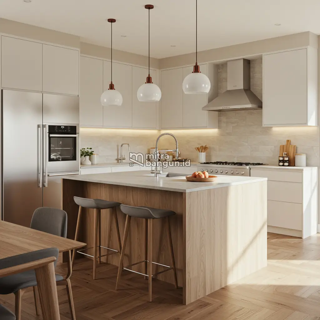 Kitchen Set Mewah Cerah