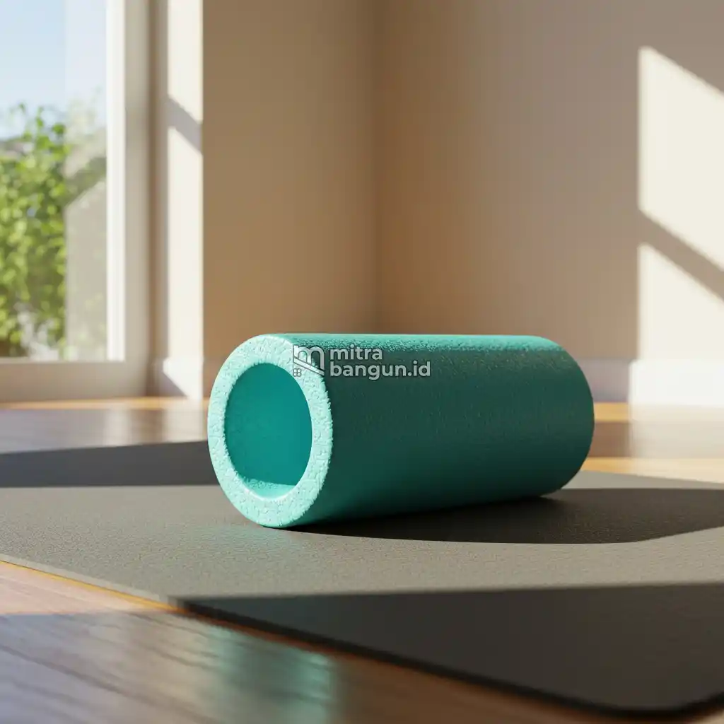 Alat workout di rumah bisa menggunakan Foam Roller