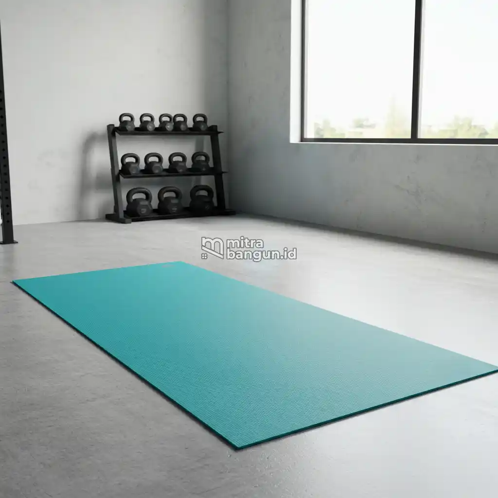 Matras Yoga jadi alat workout di rumah yang mudah digunakan