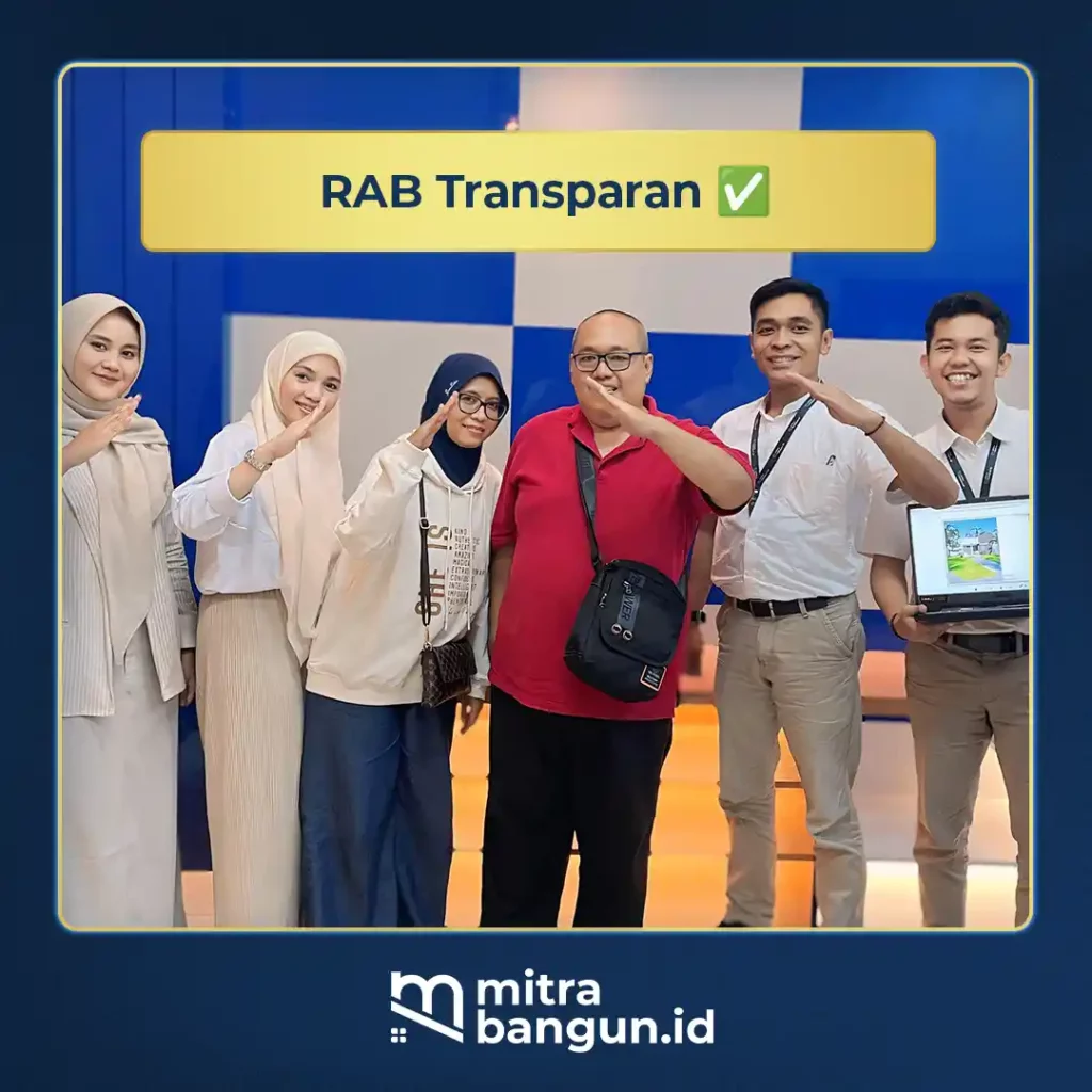 Ada RAB transparan dari kontraktor jasa bangun rumah gresik