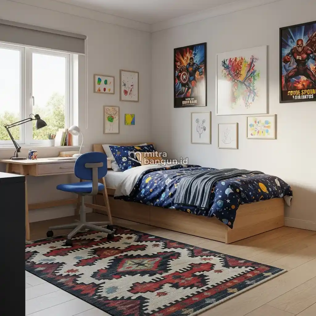 desain kamar anak bisa membuat bahagia anak