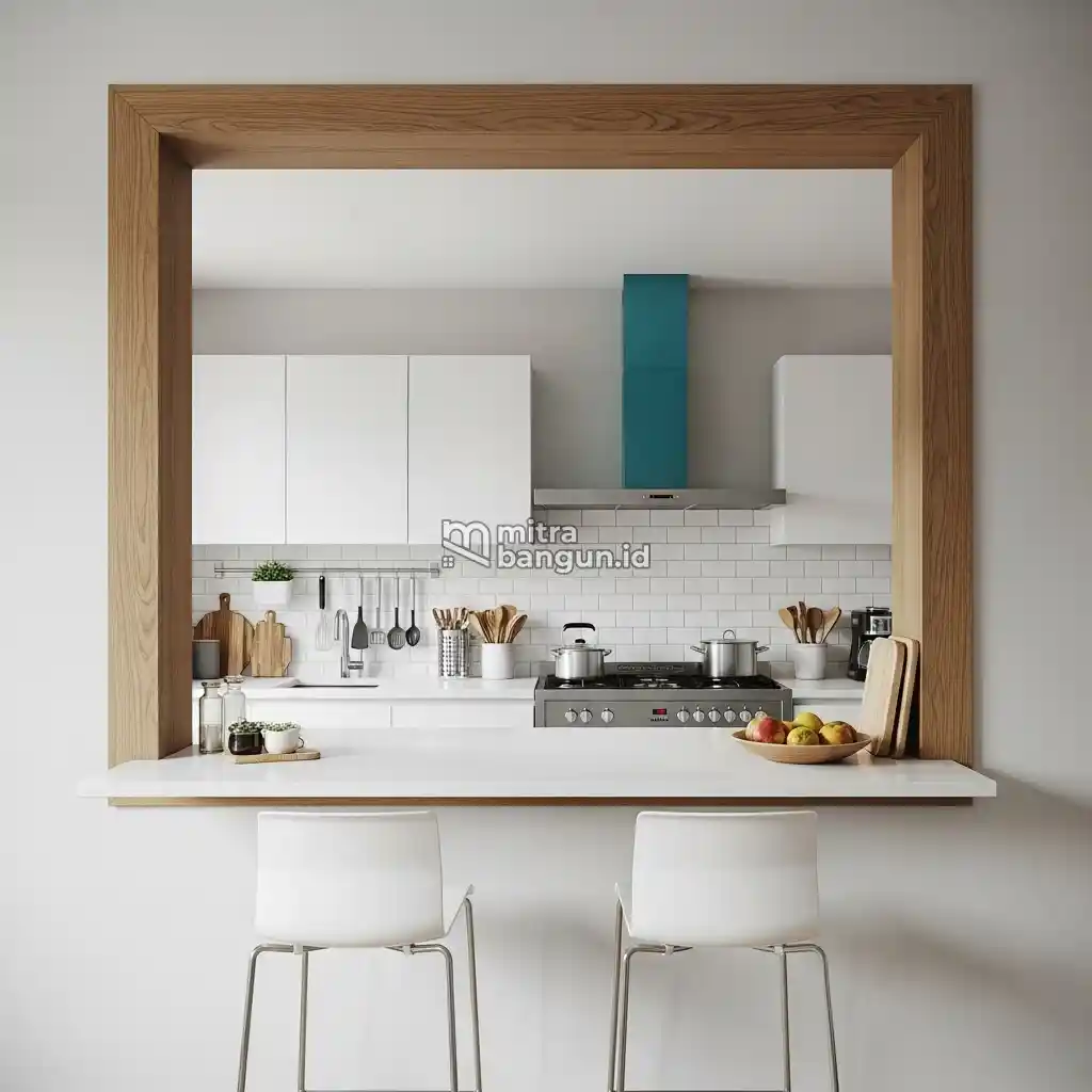 Dapur Minimalis yang Sederhana