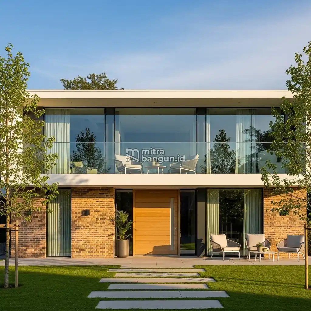 Foto Rumah Modern 2 Lantai