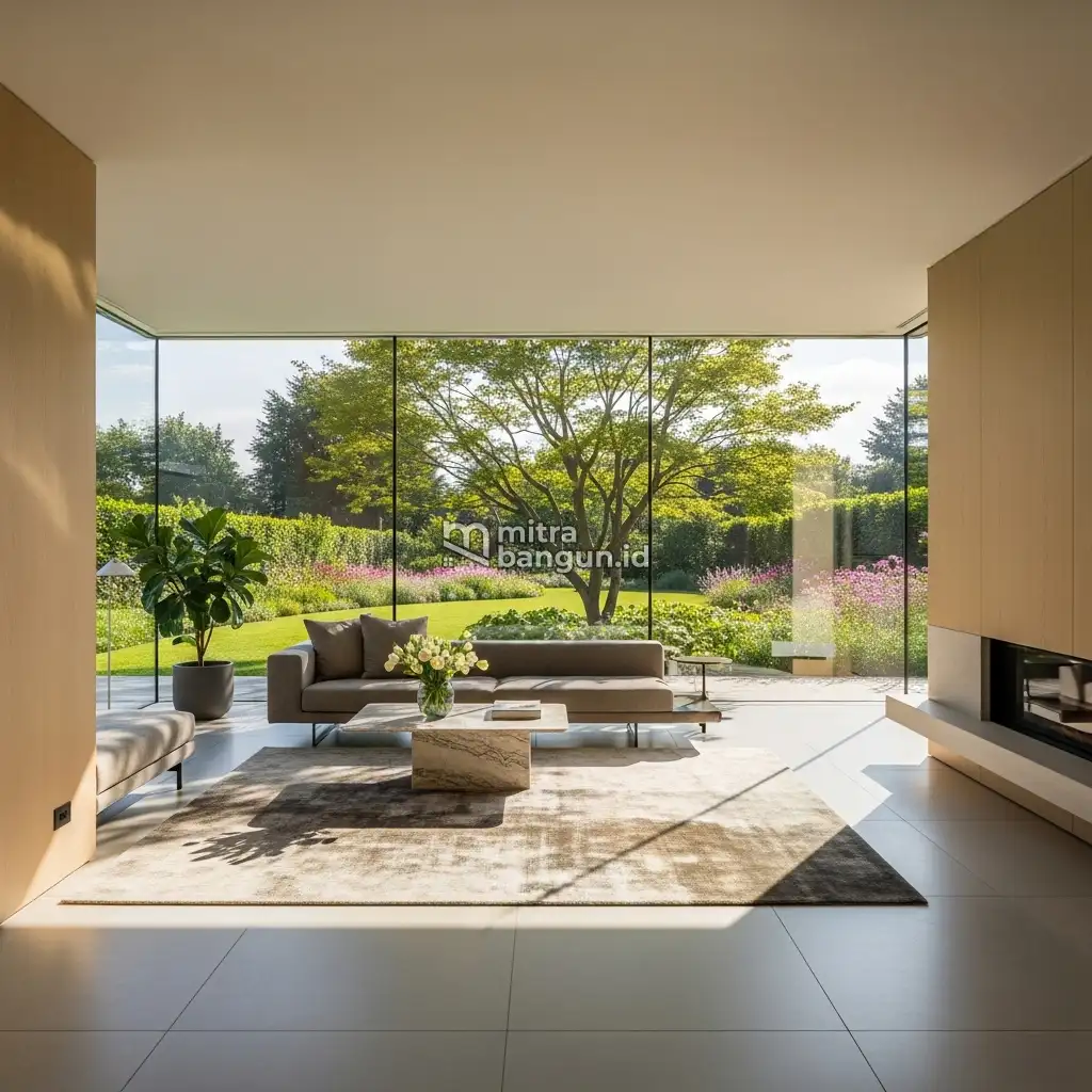 Rumah mewah Luxury Glass House