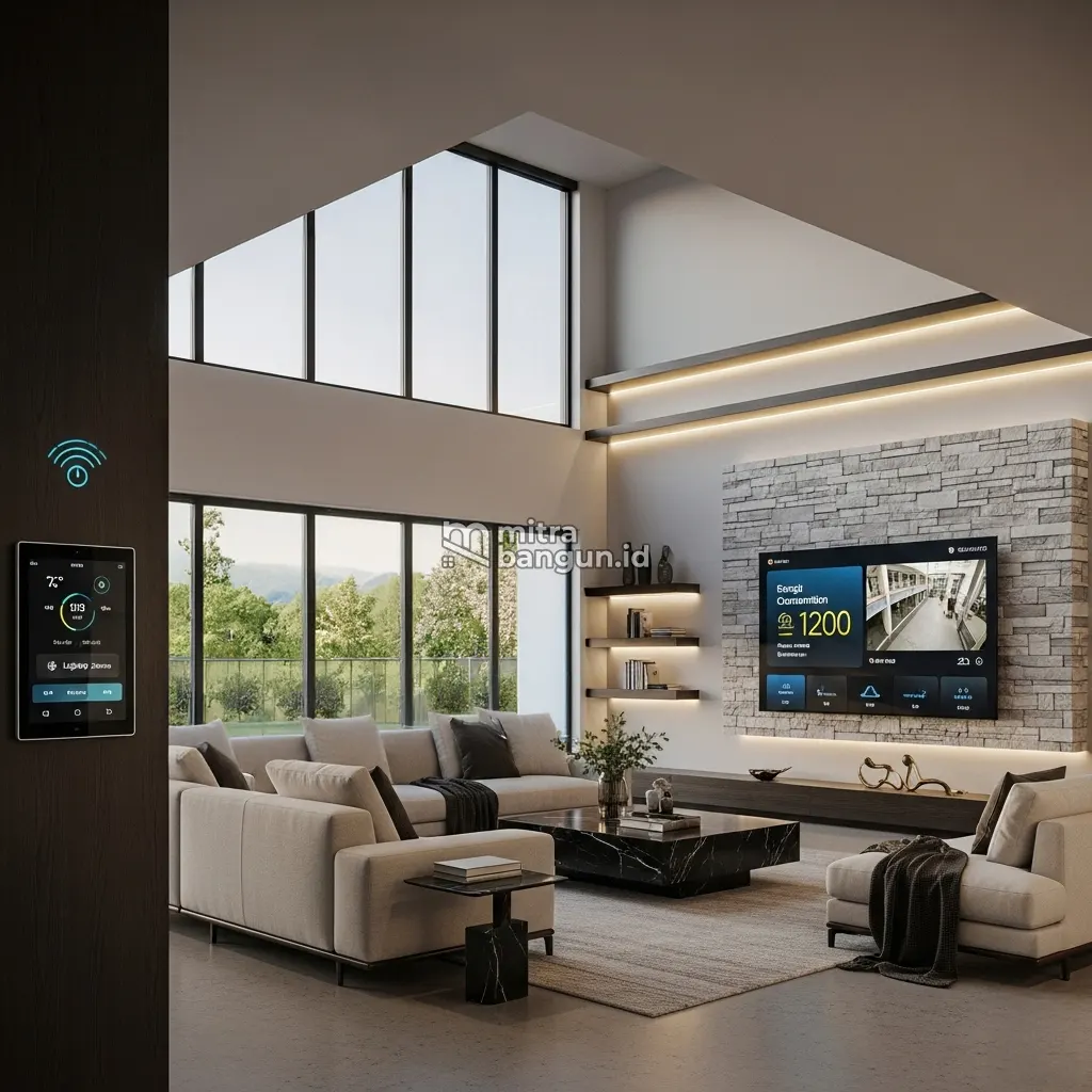 Rumah mewah Smart Home Terintegrasi