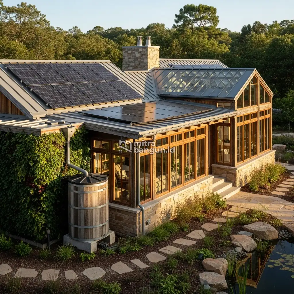 rumah Eco-friendly Green House