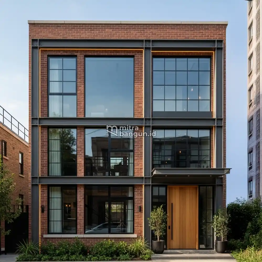 Rumah mewah Industrial Loft