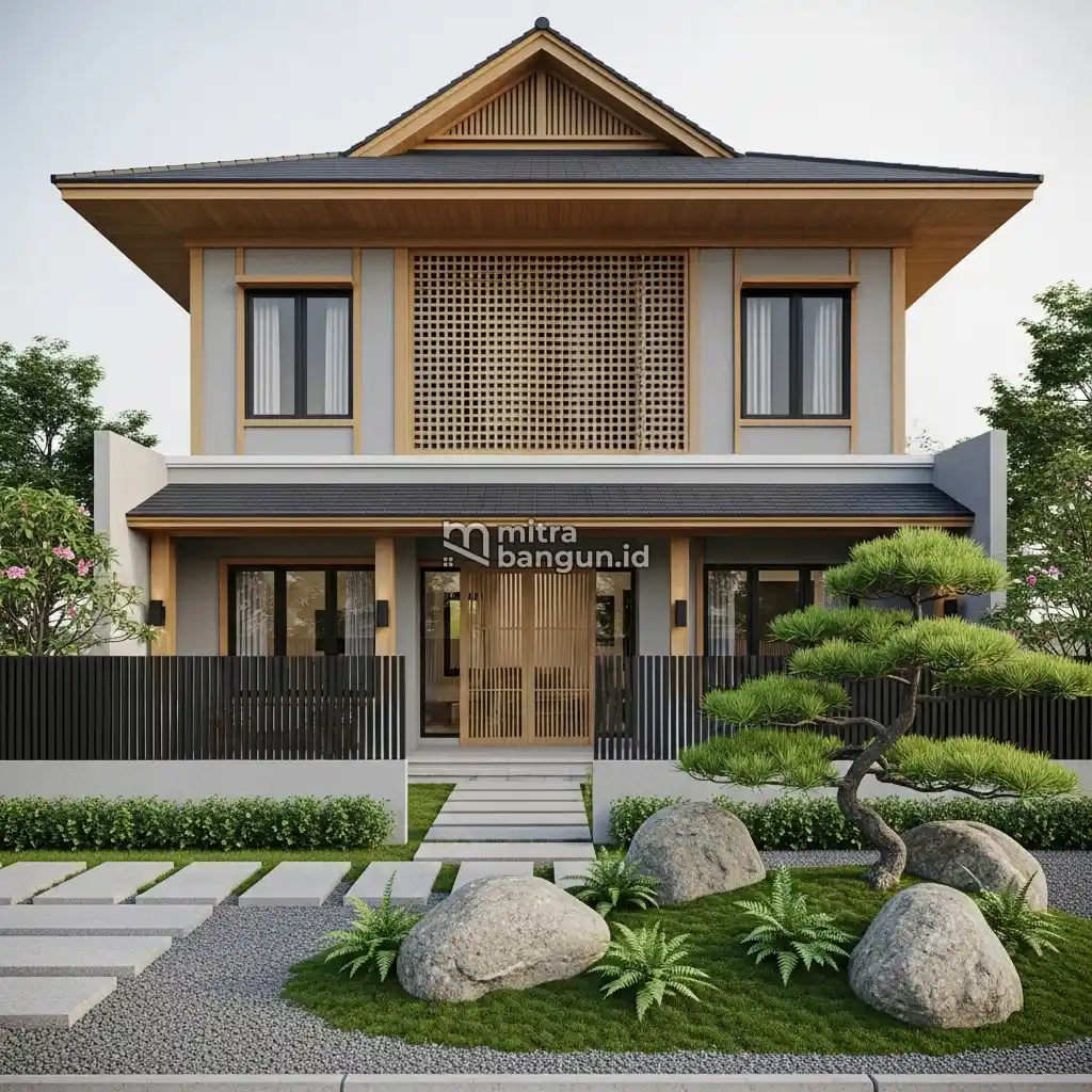 Desain Rumah 2 Lantai Terbaik Gaya Jepang
