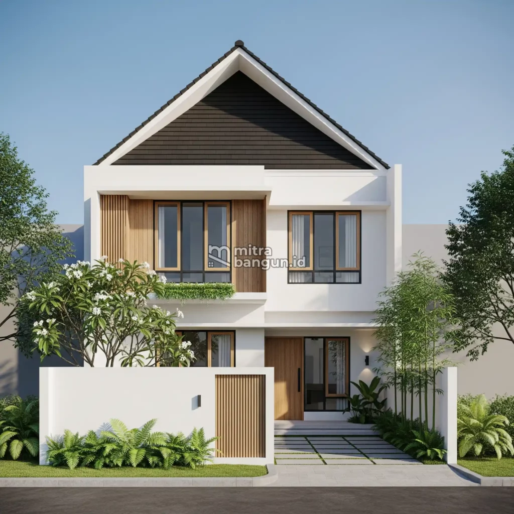 Desain Rumah Minimalis Nuansa Putih