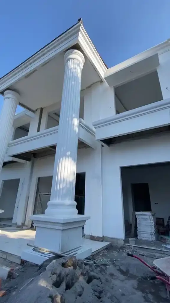 rumah sudah 80% jadi