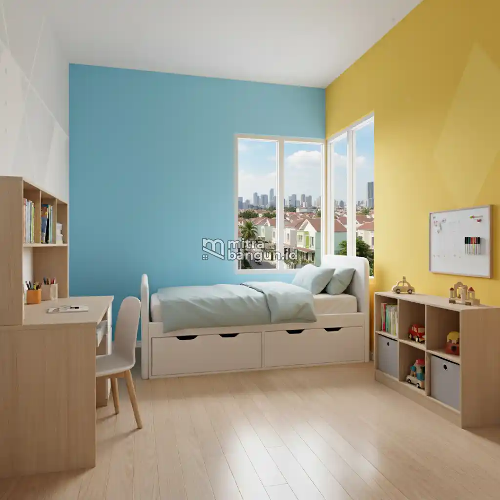 Kamar Anak Minimalis yang Fungsional