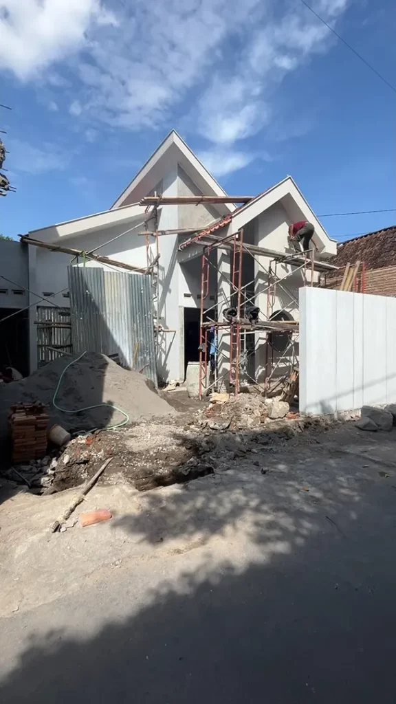 rumah kak Nadia Ulfa siap finishing