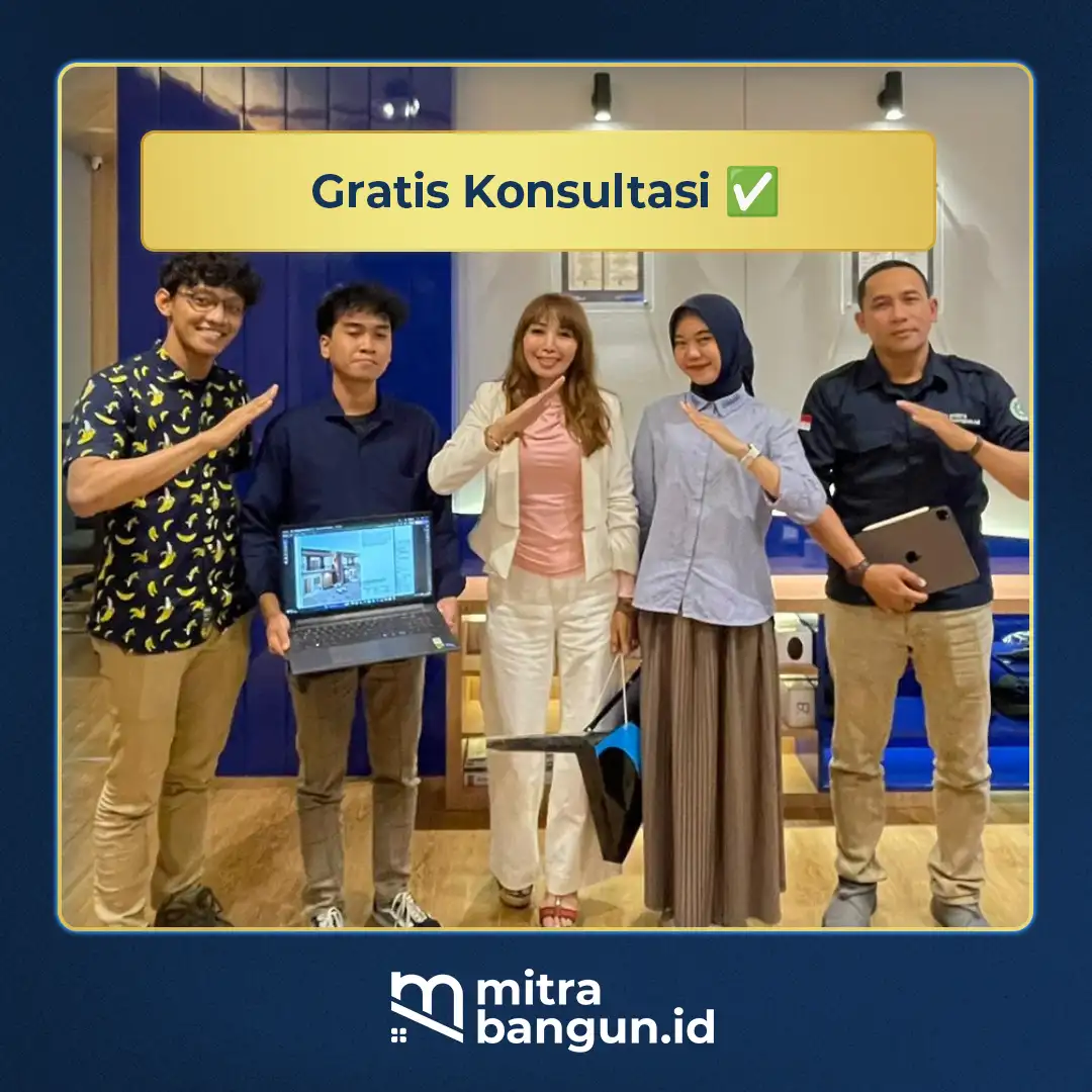 Gratis konsultasi oleh kontraktor untuk rumah di bandung