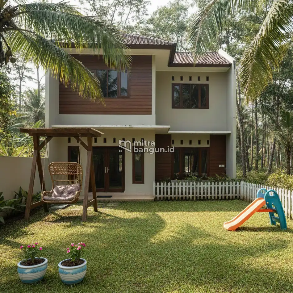 Inspirasi Taman Belakang Rumah Sederhana