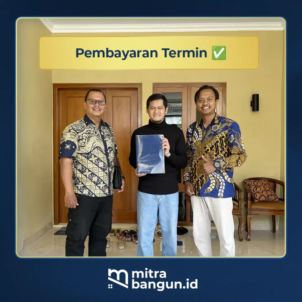 PEMBAYARAN TERMIN untuk kontraktor Bandung