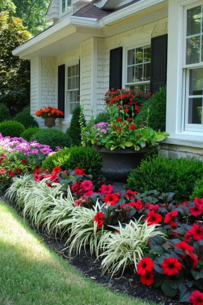 Taman Bunga di depan Rumah ala Pinterest