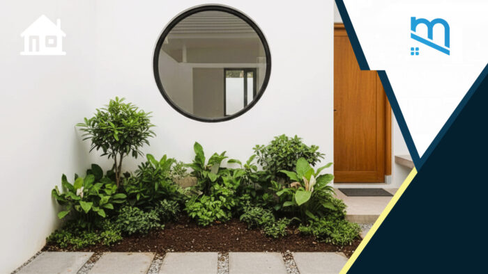 desain taman depan rumah minimalis di lahan sempit