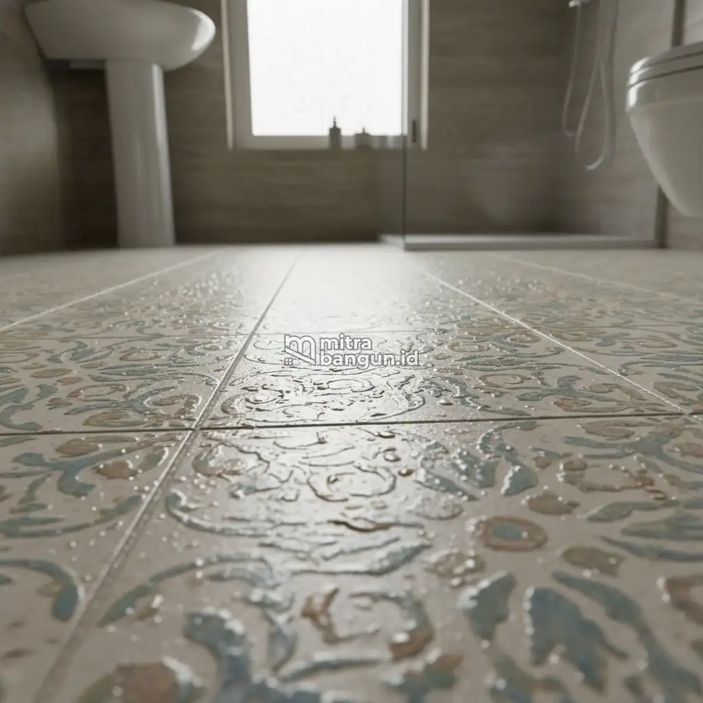 keramik caspari di kamar mandi