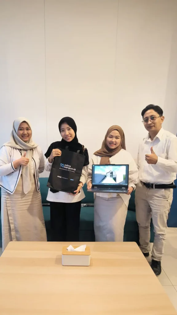 setelah selesai survei dan perencanaan pemilik rumah