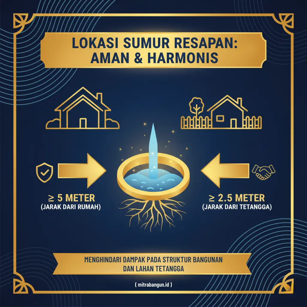 Infografis sumur resapan air hujan