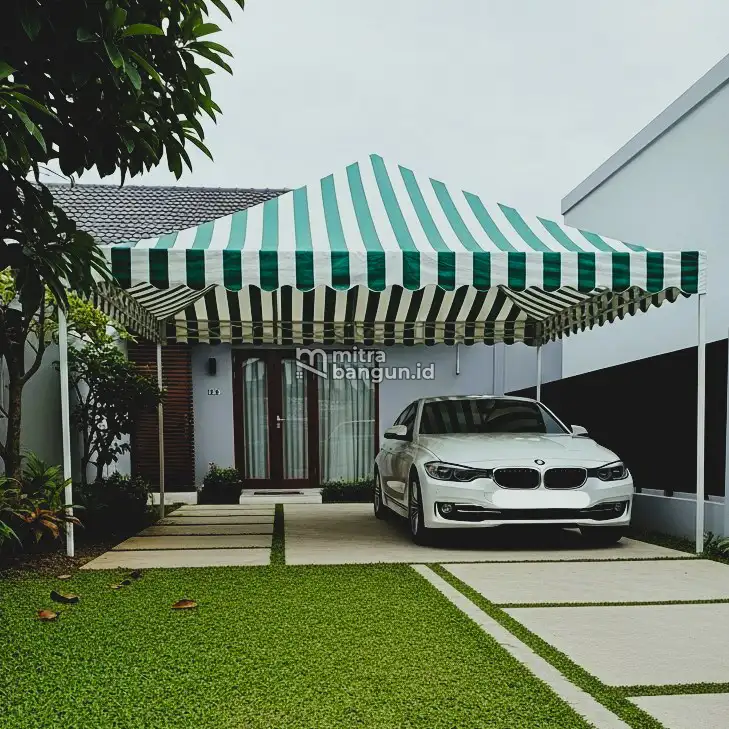 Model Kanopi Rumah Kain