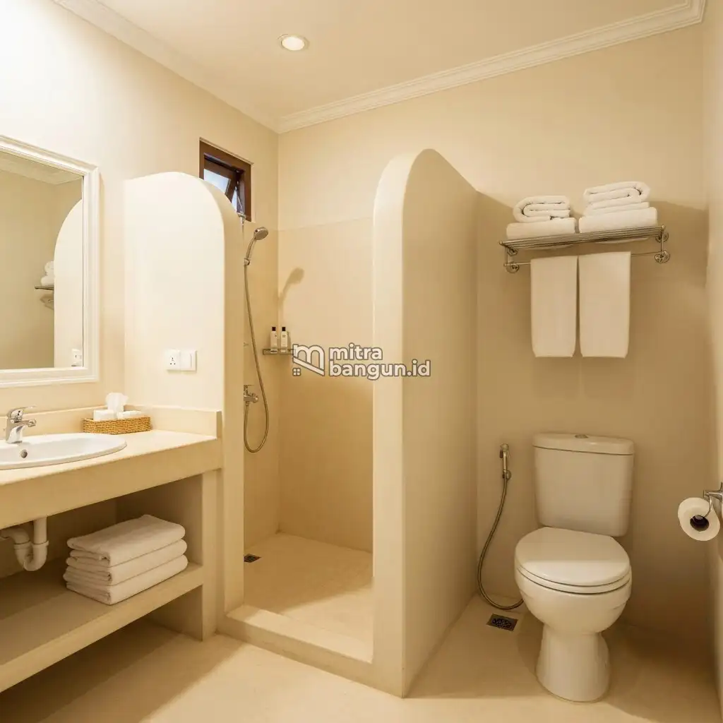 warna cat kamar mandi krem