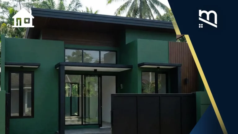warna rumah warna hijau tua