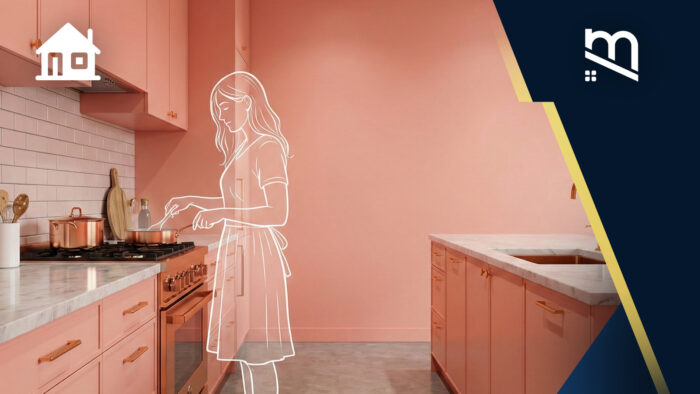inspirasi cat rumah warnan pink salem