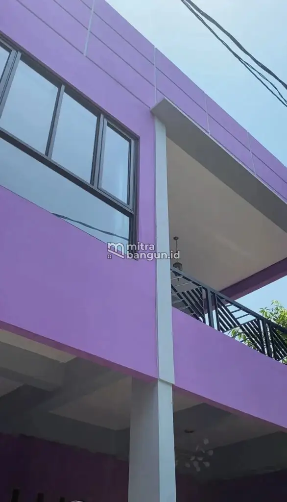 contoh hasil bangun rumah ungu ala kontraktor tangerang