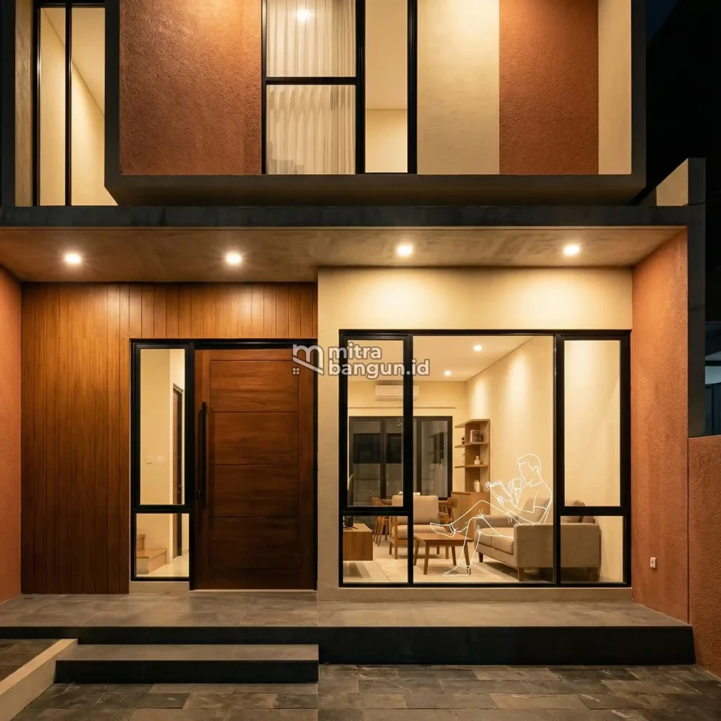 Renovasi Fasad Depan rumah setelah lebaran