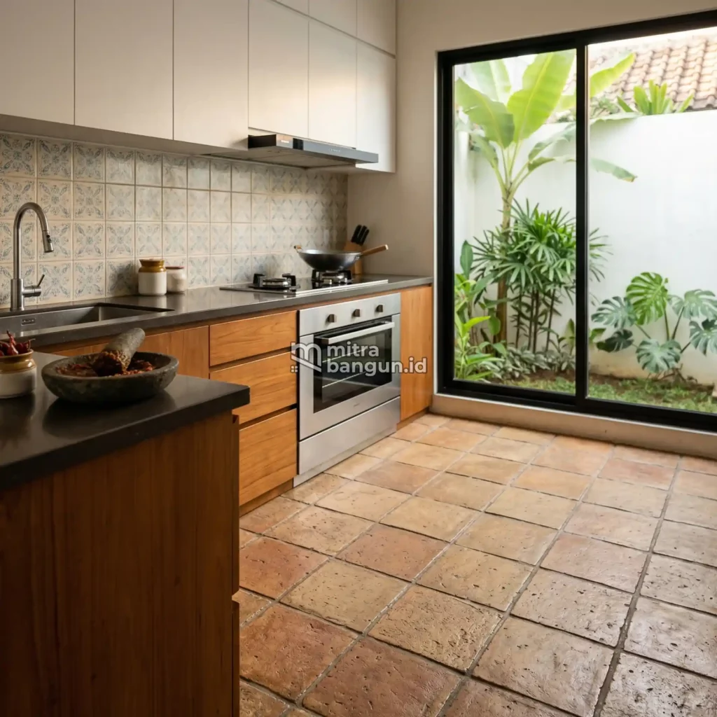 keramik bahan kasar di dapur