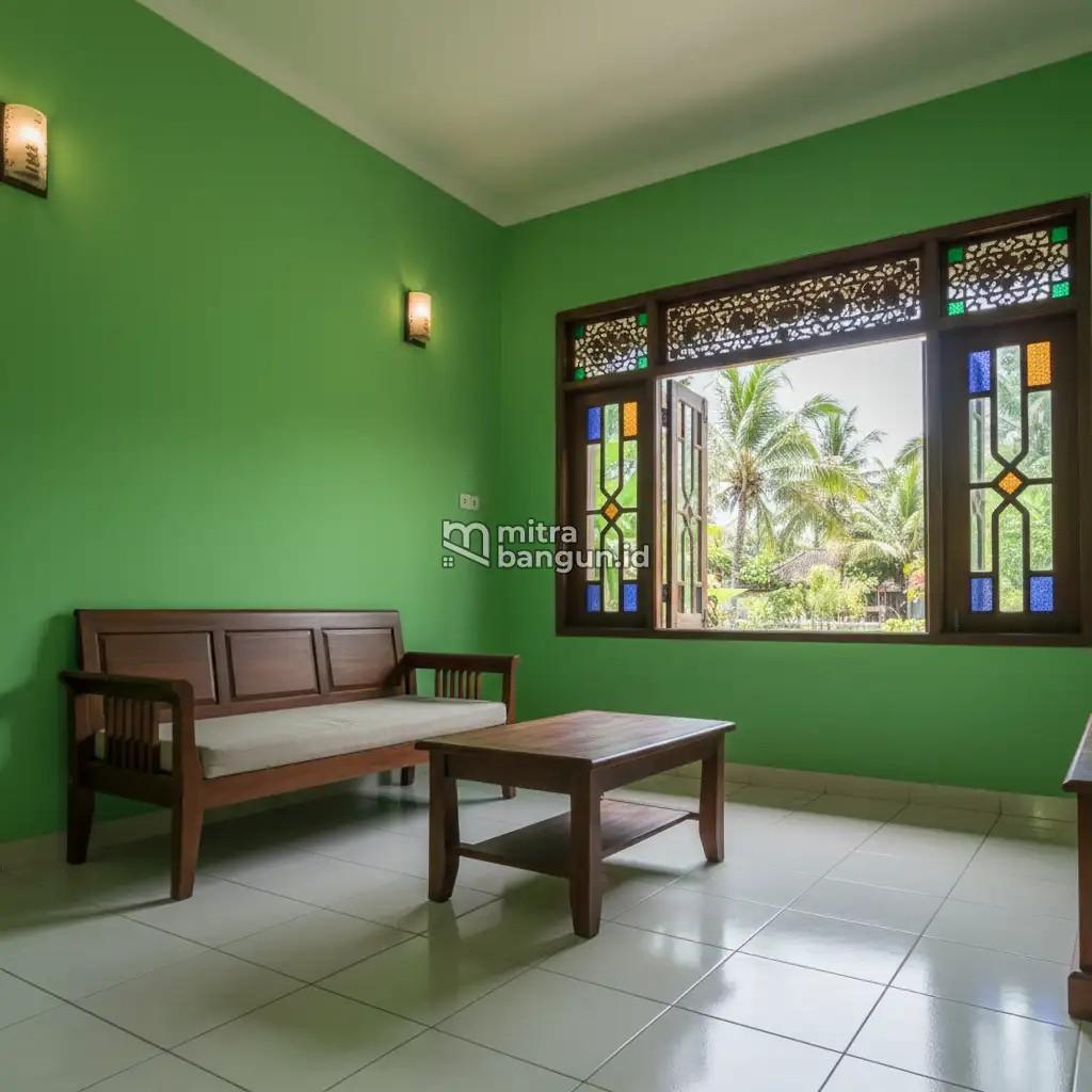 Inspirasi Interior Ruang Tamu Sederhana Khas Betawi