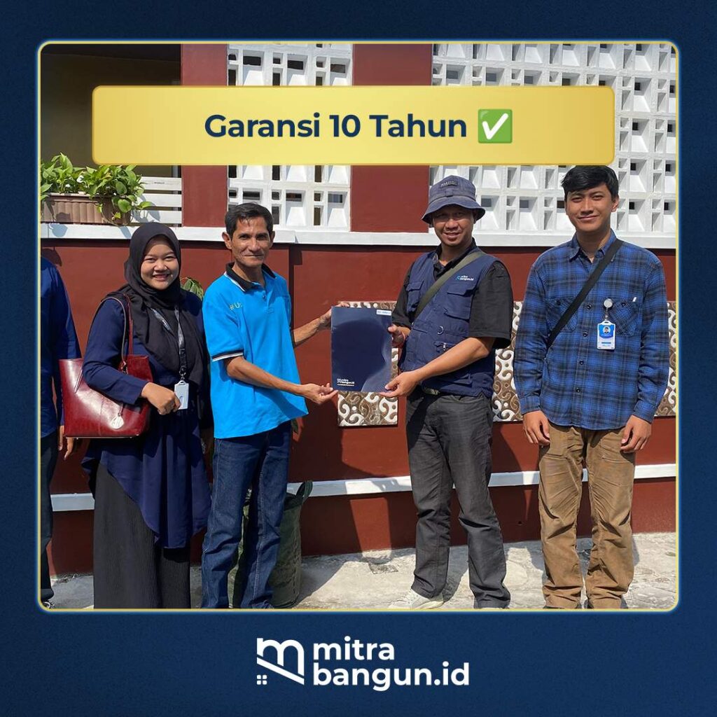 jasa bangun rumah dengan garansi 10 tahun