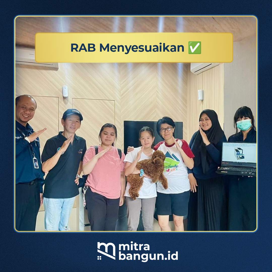 kontraktor medan rab menyesuaikan