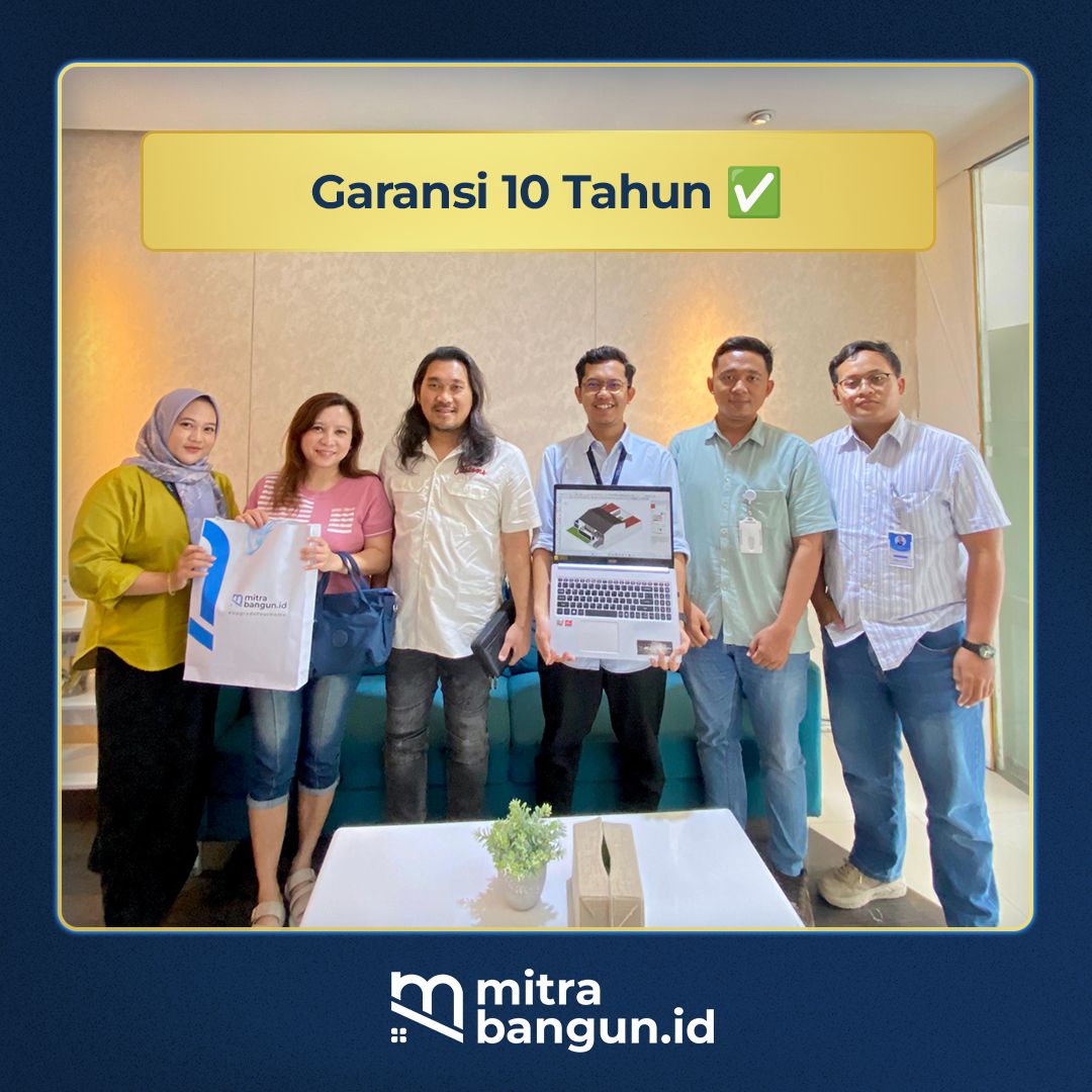 Garansi 10 tahun oleh kontraktor rumah palembang